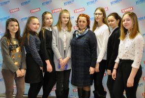 Редакцию «Земляков» посетили члены кружка юных журналистов гимназии №4